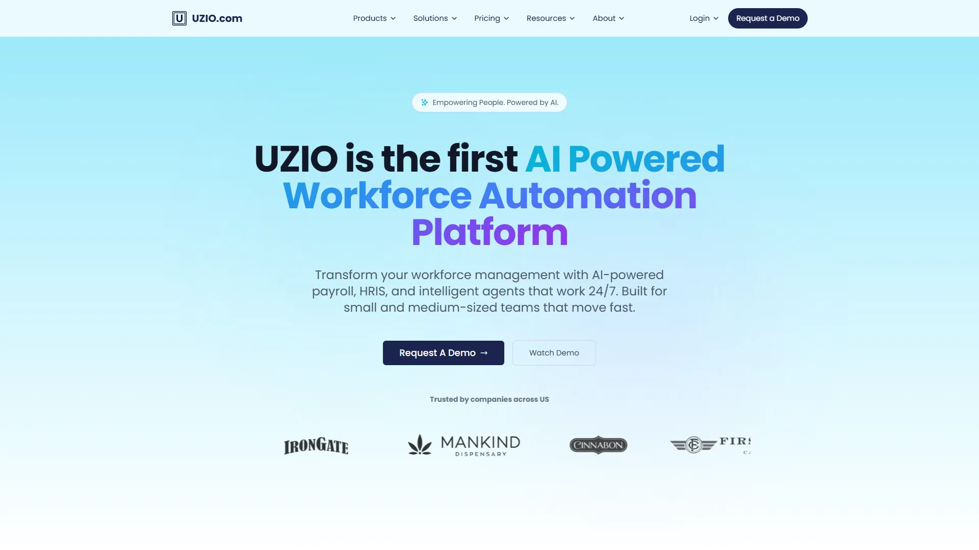 Uzio Screenshot
